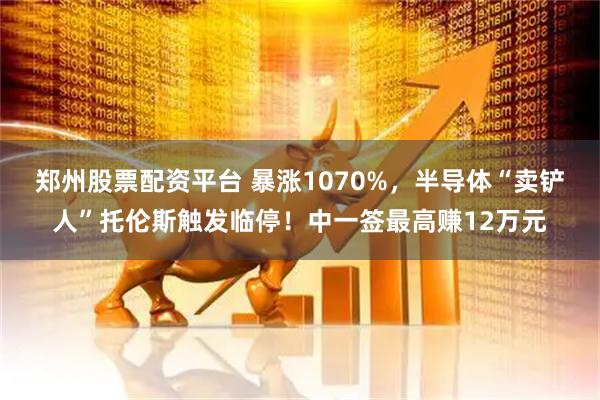 郑州股票配资平台 暴涨1070%，半导体“卖铲人”托伦斯触发临停！中一签最高赚12万元